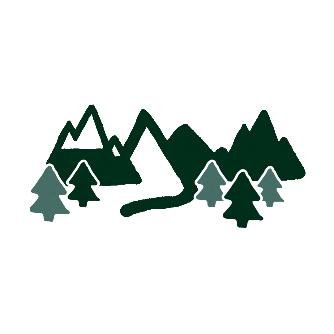 animated mountains icon